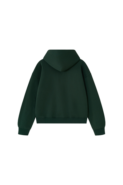 Unisex Fall Clothing Heavy Terry Double-Zip Hoodie