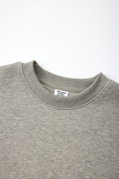 Women Fall Clothing Heathered Old Money Crewneck Sweatshirt