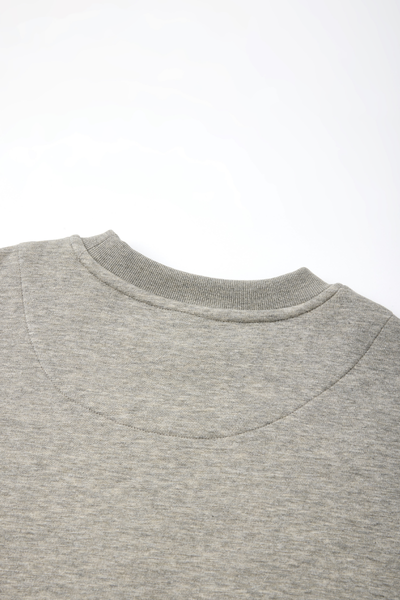 Women Fall Clothing Heathered Crewneck Sweatshirt Set