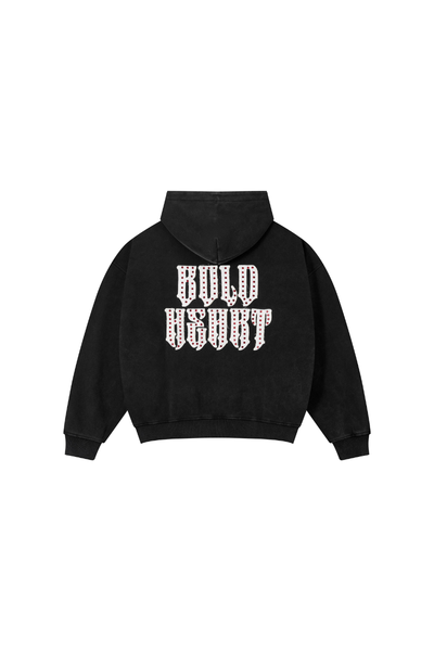Unisex Fall Clothing Vintage Washed Zip Up Cotton Hoodie