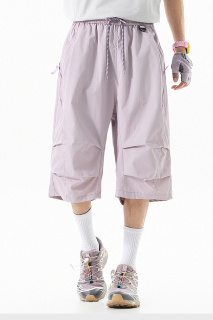 Men's Summer Hiking Quick Dry Breathable Cargo 7/8 Shorts