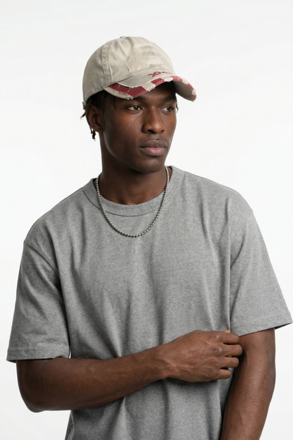 Men's 250g Cotton Double Layer Set-in Basic Tee