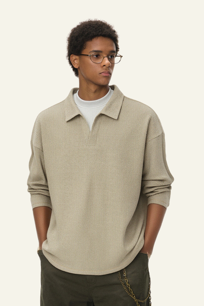 Men's Streetwear Faux Two-piece Patchwork Sweatshirts