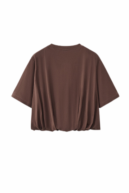 Unisex Summer Cropped T-Shirt
