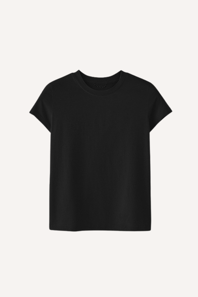 Unisex Spring Summer Polyester Solid Crewneck Quick Dry Tee