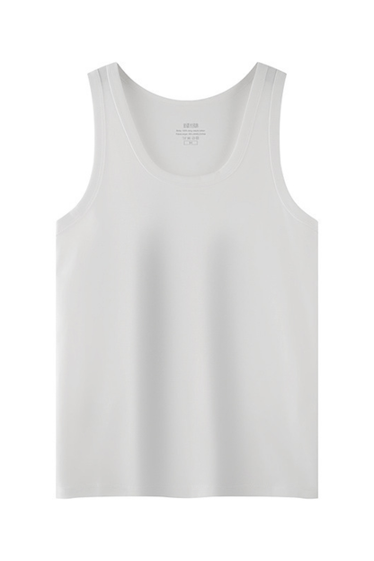 Unisex Summer 50s Luxury Pima Ice Silk Tank