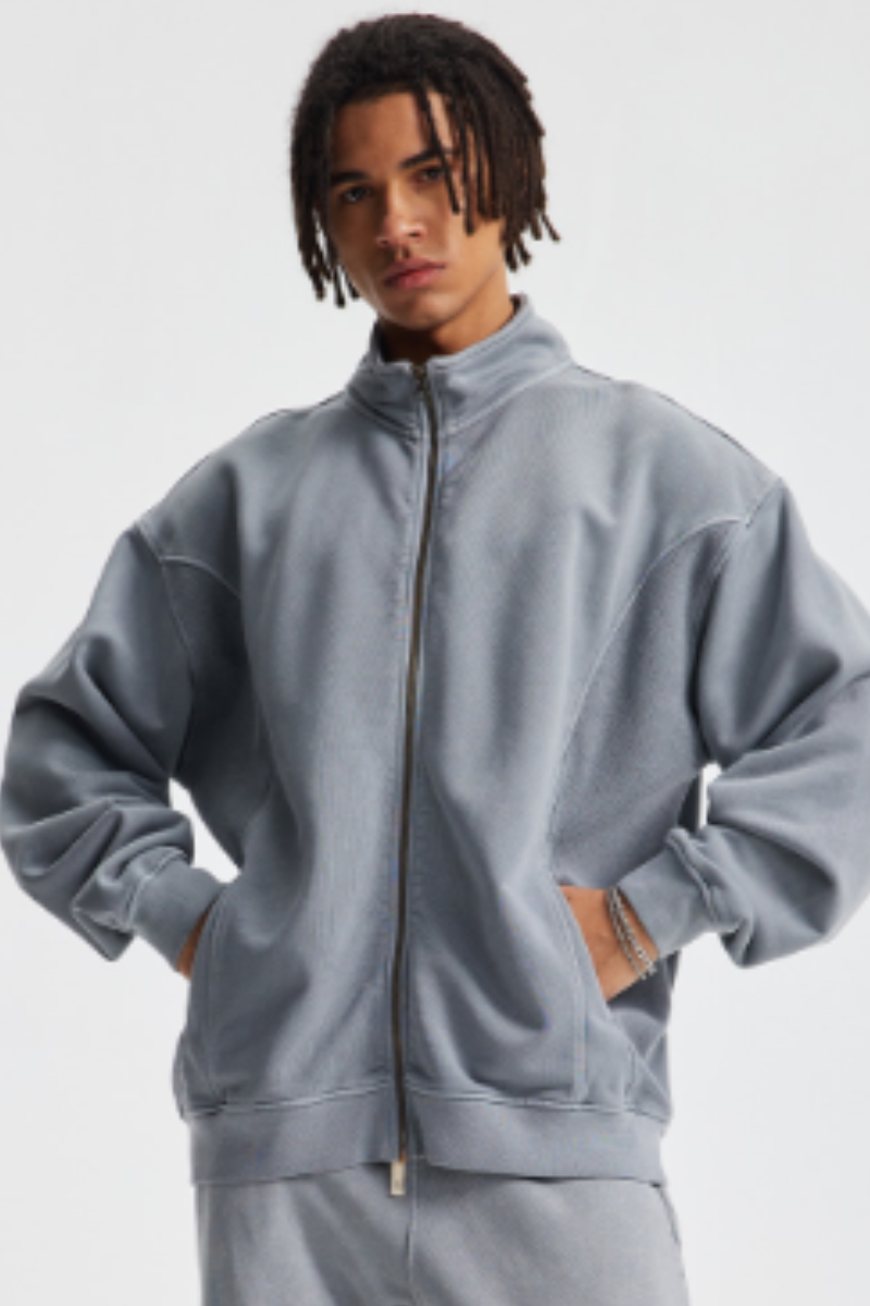 Men/Women's unisex stand-up collar casual jacket for couples