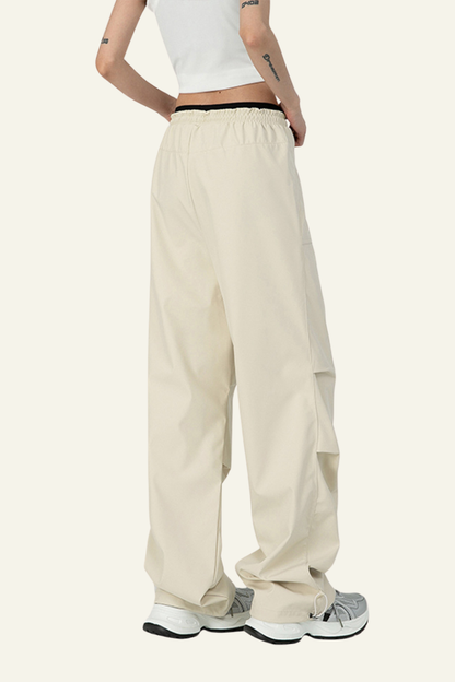 Women's Water-Resistant Breathable Pleated Lightweight Cargo Pants