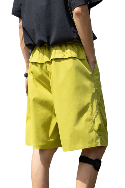 Unisex Summer Hiking Tech Cargo Multi-Pocket 5" Shorts