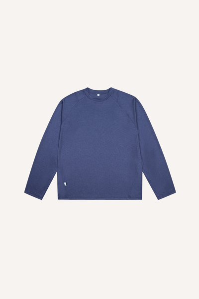 Men‘s COOLMAX LYCRA Wicking Quick Dry Paneled LS Tee
