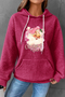 Wind Red Christmas Print