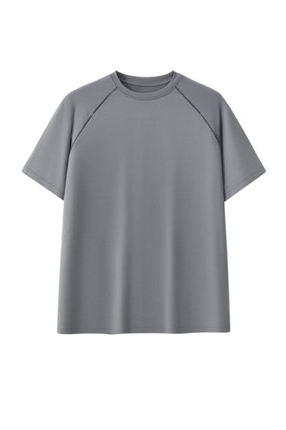Women's 7A Antibacterial Cotton 3D Patchwork Tee