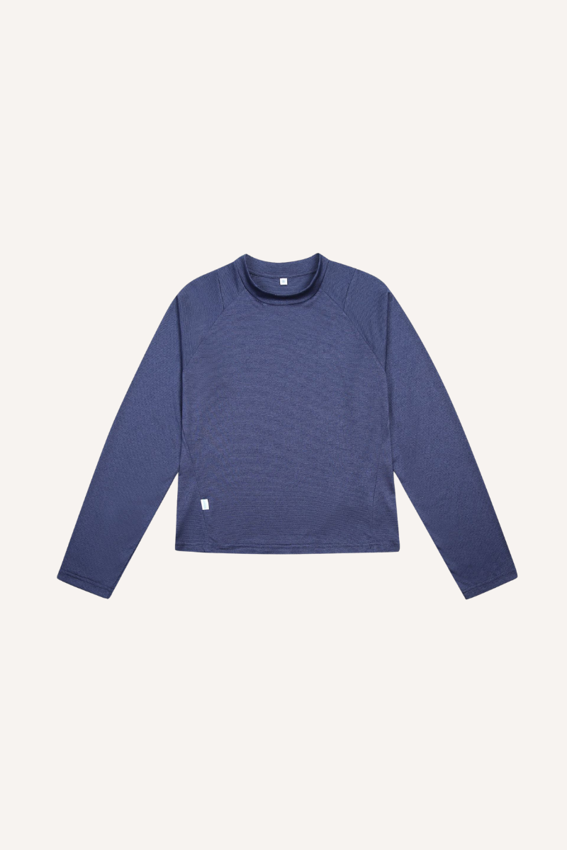 Women‘s COOLMAX LYCRA Wicking Quick Dry Paneled LS Tee