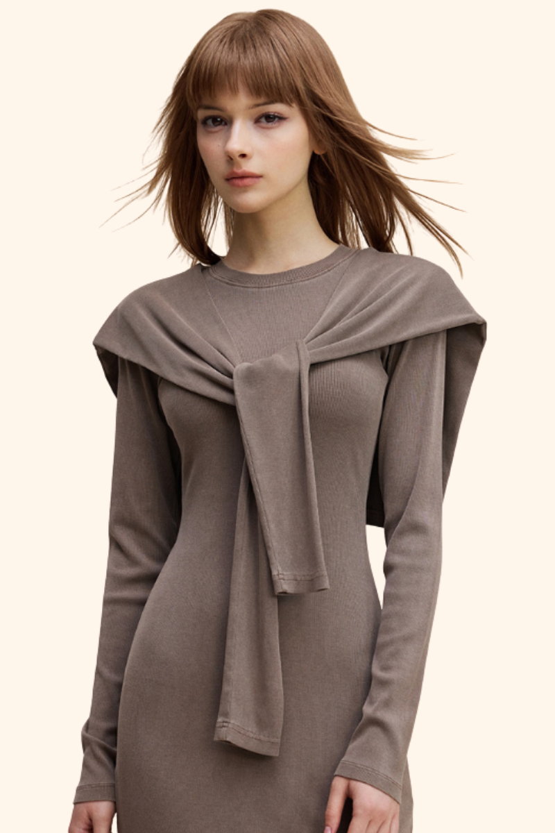 Women's Pigment Shrug - Vintage Knit Crop Bolero