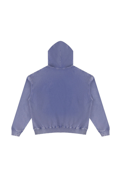 Women Fall Clothing Snow Washed Cropped Heavyweight Hoodie