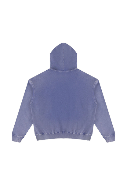 Women Fall Clothing Snow Washed Cropped Heavyweight Hoodie