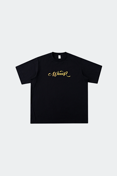 Women's Foil Badge Vintage Oversized Crewneck Tee