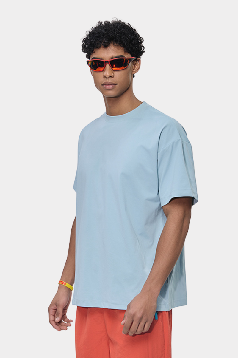Men's Polyester Odor Control Quick Dry Crewneck Tee