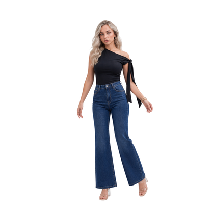 Women's vintage relaxed bootcut jeans