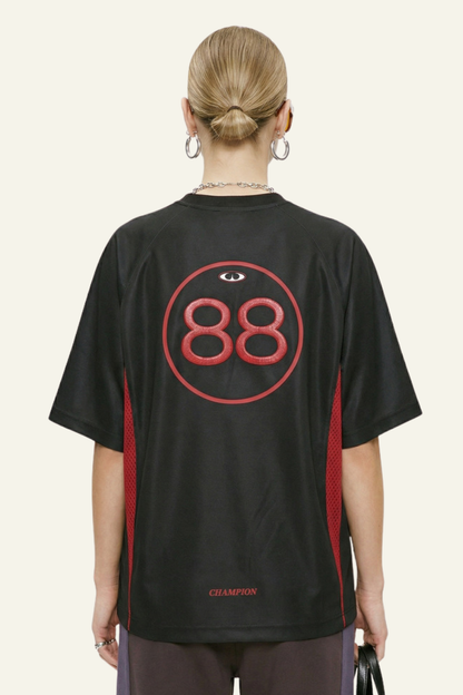 Women's Sportswear Drop Shoulder Color Block T-shirt