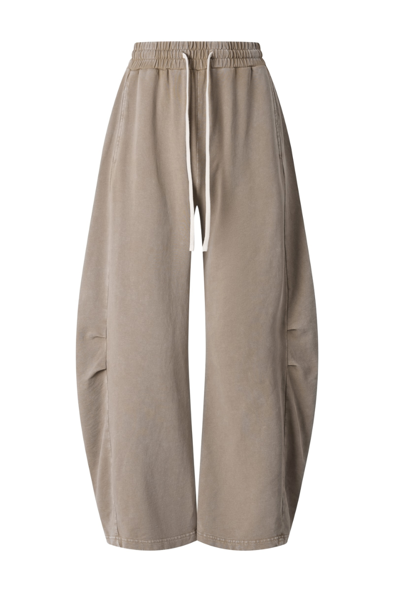 Men's Summer Vintage Washed Cotton Drawstring Cargo Pants