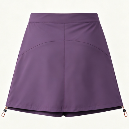 Women's Spring Ripstop A-Line Belted Cargo Hiking Skort