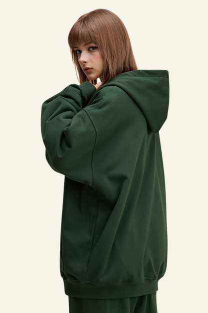 Women's Full Zipper Hooded Jacket