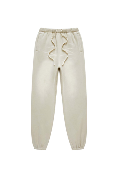 Women's Fall Tiger-Print Fleece Vintage Jogger Sweatpants