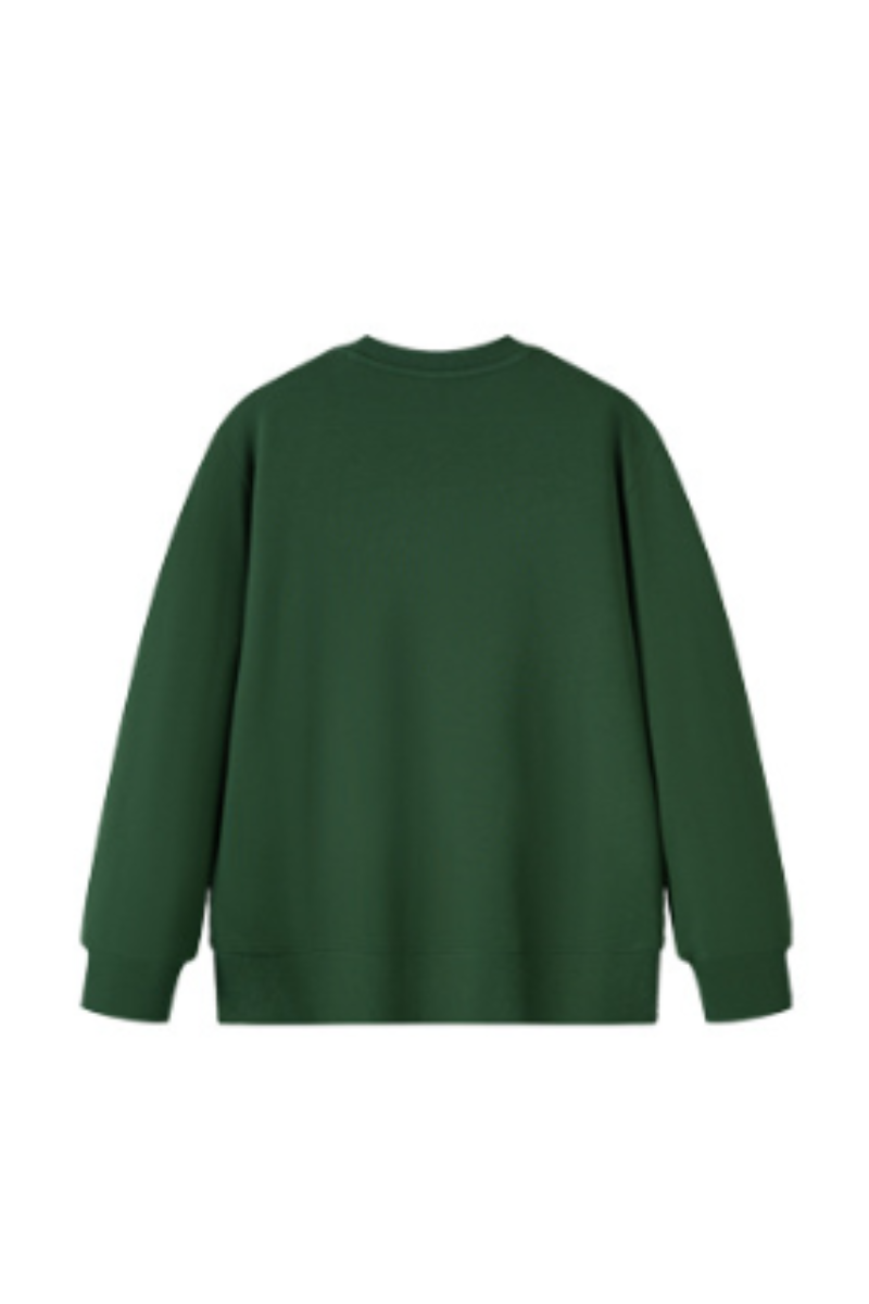 Men Fall 380gsm 100% Cotton Crew Neck Oversized Sweatshirt