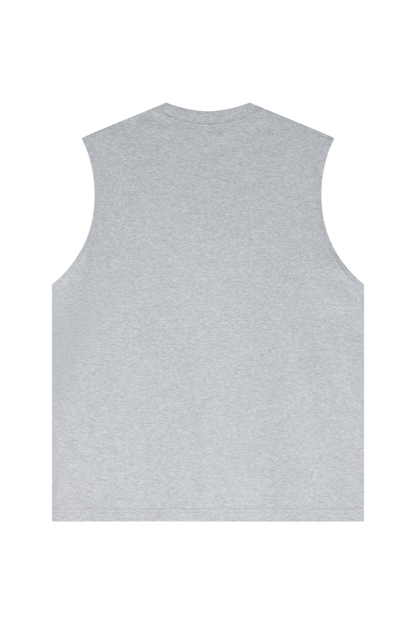 Unisex Summer Lyocell Cooling Paneled Loose Tank Top