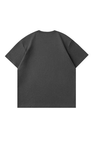 Men's Summer Raglan Mesh-Panel Oversized Athletic T-Shirt