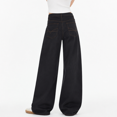 Women's High Waist Wide Leg Jeans
