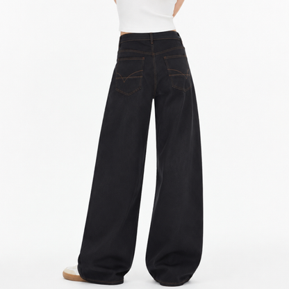 Women's High Waist Wide Leg Jeans