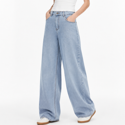 Women's High Waist Wide Leg Jeans