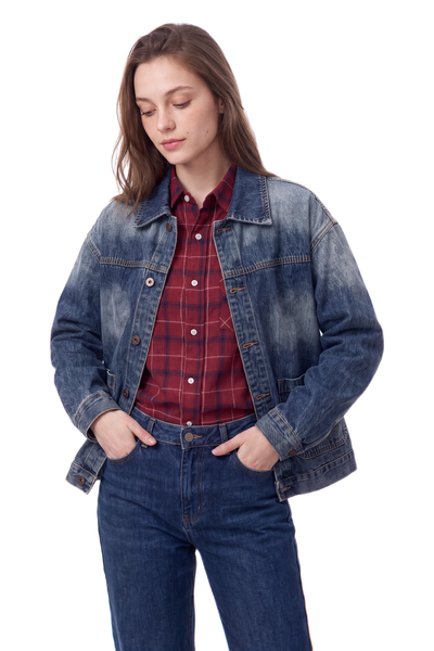Women's Relaxed Classic Fit Denim Jacket
