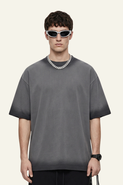 Men's  Cotton Vintage Washed T-Shirt