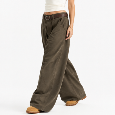 Women's High Waist Baggy Wide Leg Jeans