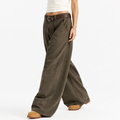 Women's High Waist Baggy Wide Leg Jeans