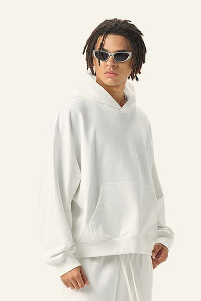 Men's Stretwear Relaxed Fleece-Lined  Hoodie