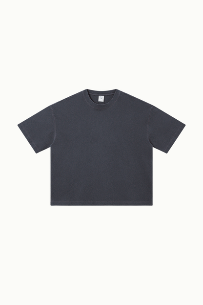 Women's Summer 280g Cotton Washed Oversized Boxy Tee