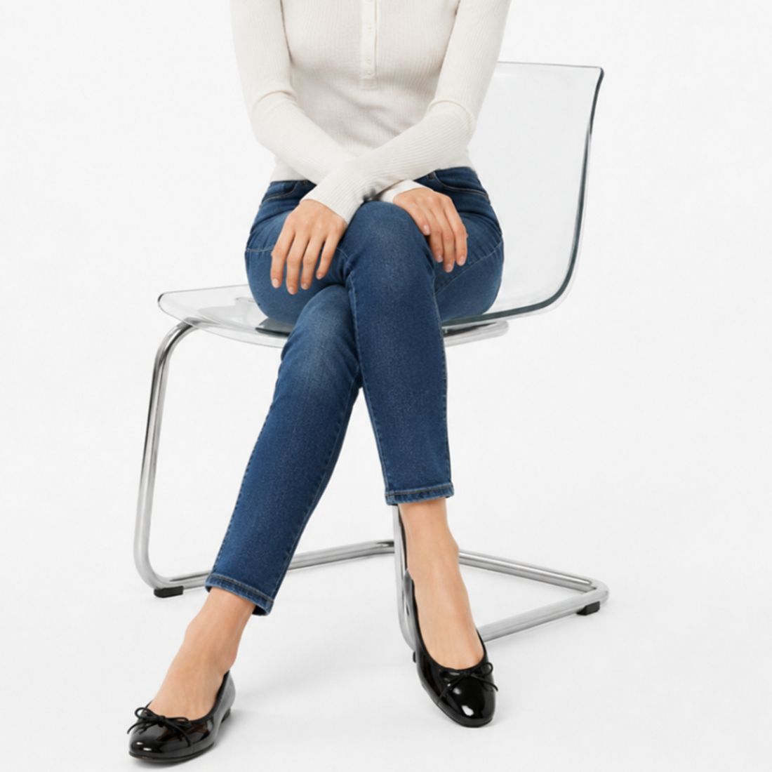 Women's Vintage High Waist Wash Stretch Skinny Jeans