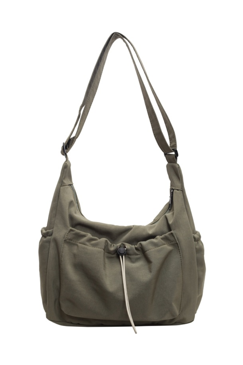 Women All Season Large Multi Pocket Hobo Crossbody Bag