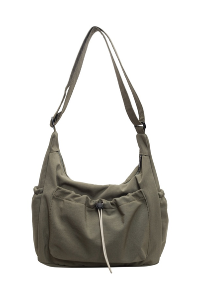 Women All Season Large Multi Pocket Hobo Crossbody Bag