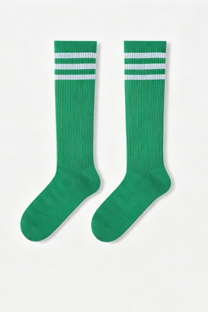 Women's Fall Three-Stripe Compression Knee-High Socks