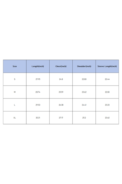Men Fall Clothing Heavy Knit Denim Washed Sweatshirt