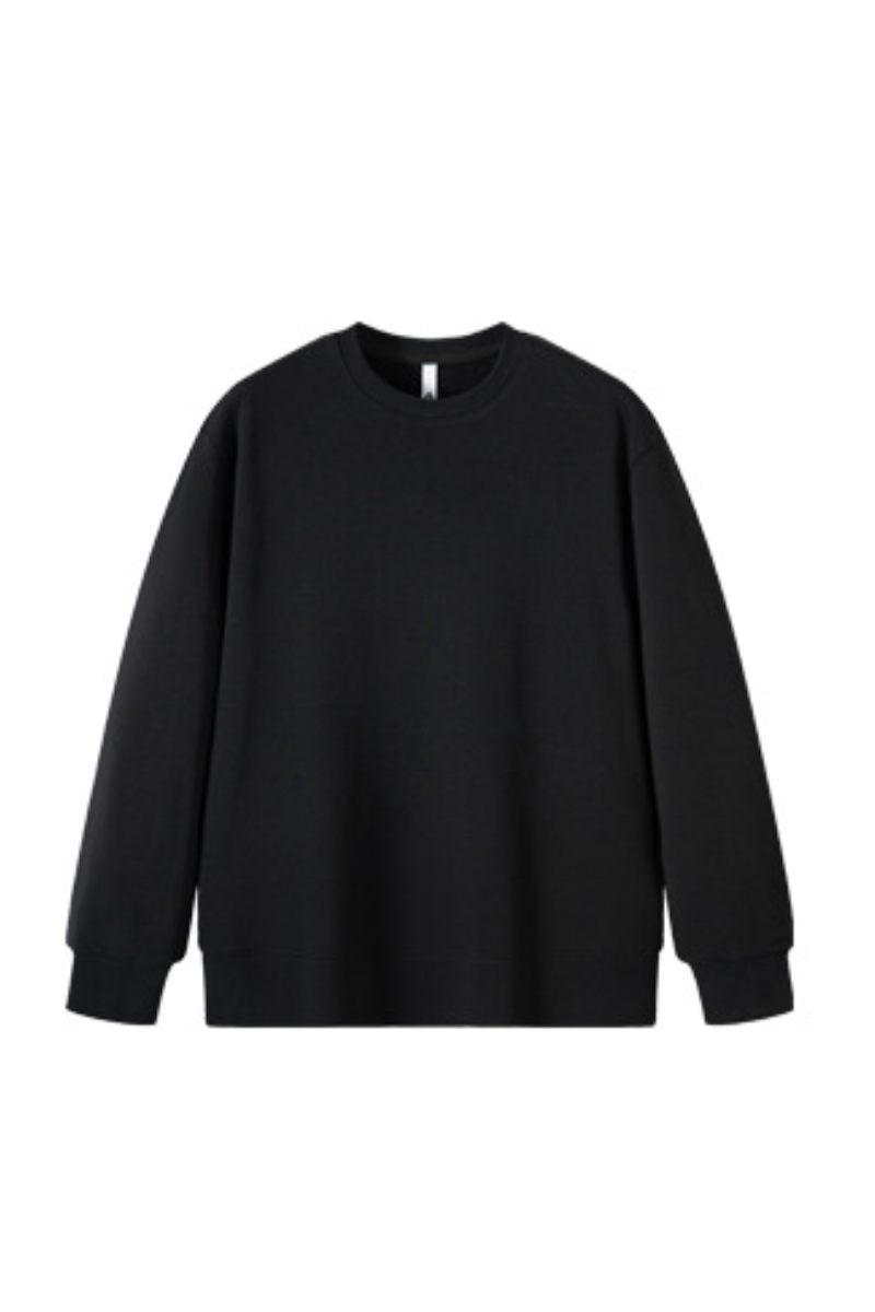 Men Fall 380gsm 100% Cotton Crew Neck Oversized Sweatshirt