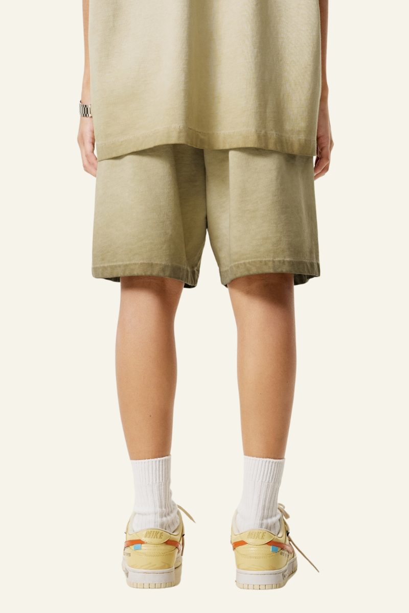Women's Vintage Washed Cotton Shorts