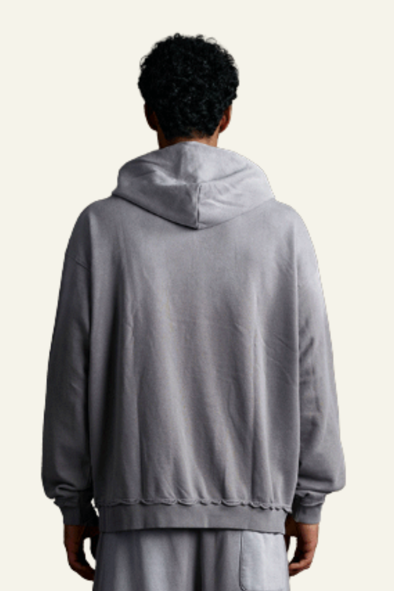 Men's Cotton Gradient Color Hoodie