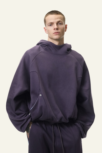 Men's Streetwear Functional Deconstructed Hoodie