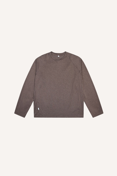 Men‘s COOLMAX LYCRA Wicking Quick Dry Paneled LS Tee
